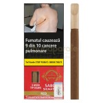 Tigari de foi Sabor Wood Tip Red in pachet de 22g cu 5 tigari cu aroma de cirese